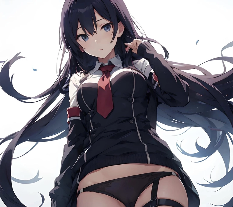 Hình ảnh ánh nhìn gái anime mlem tạo điểm nhấn cuốn hút