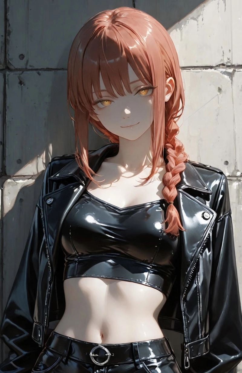 Hình ảnh dáng đứng gái anime mlem tạo cảm giác tự nhiên