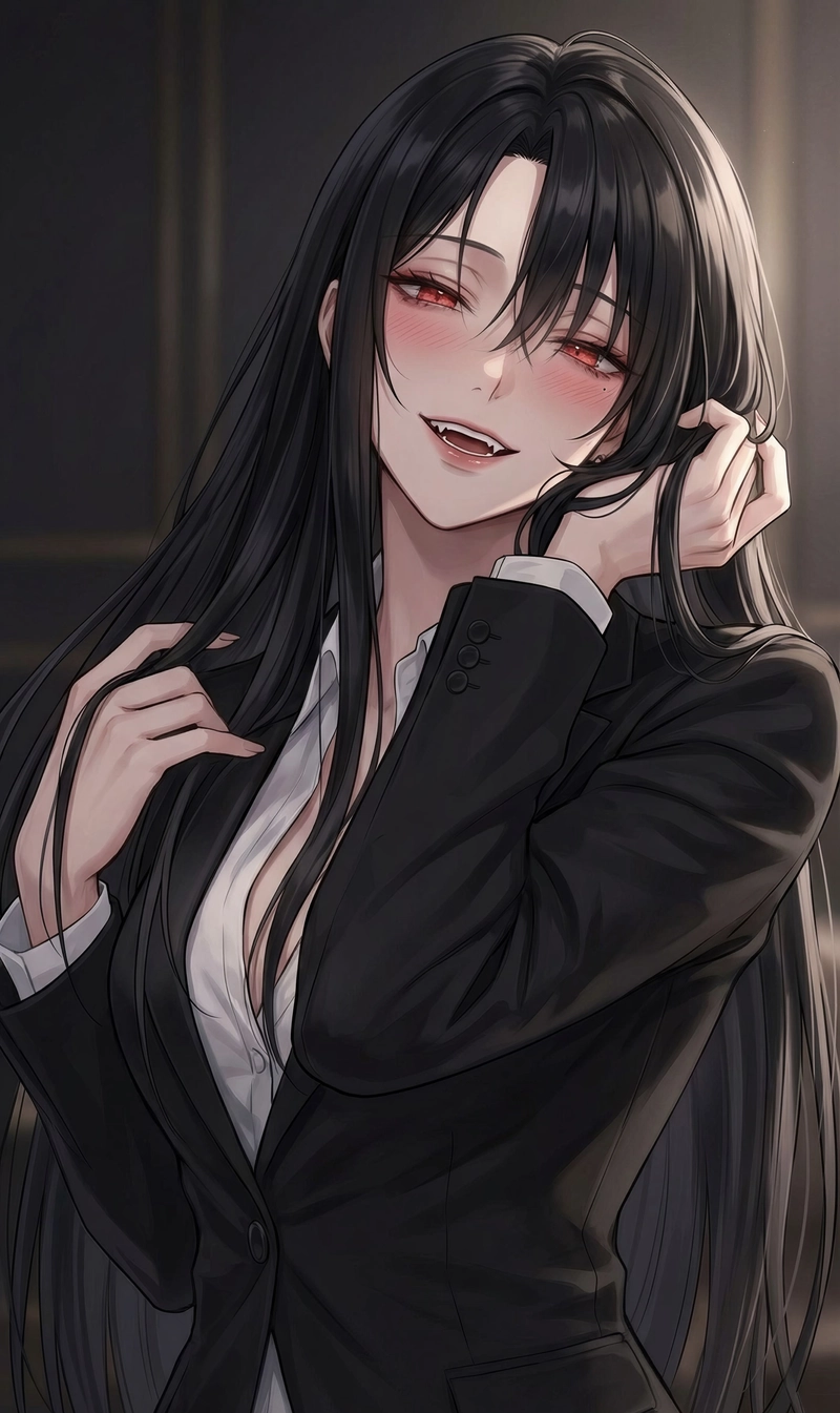 Hình ảnh gương mặt gái anime mlem cùng biểu cảm tự nhiên