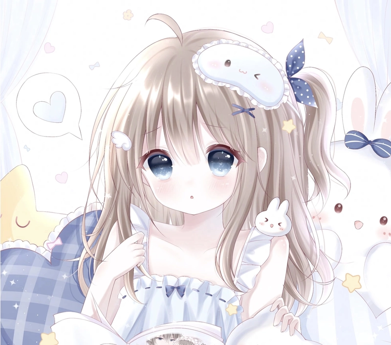 Hình anime cute đẹp dịu dàng tự nhiên