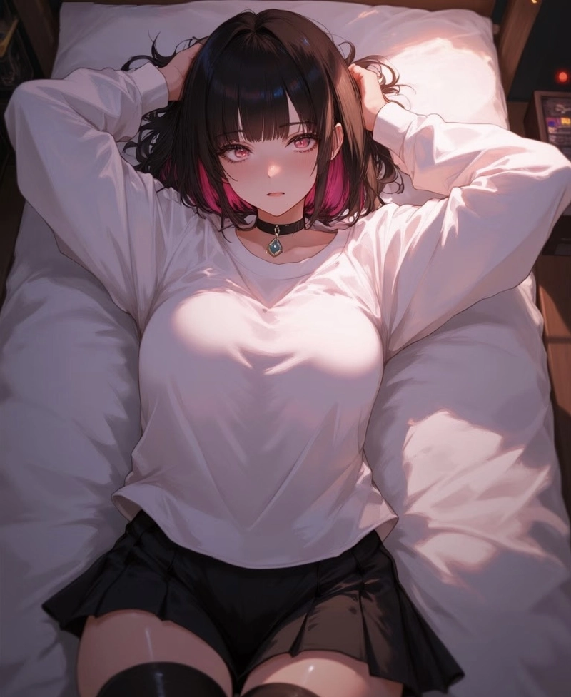 Hình trang phục nổi bật gái anime mlem cùng màu sắc hài hòa