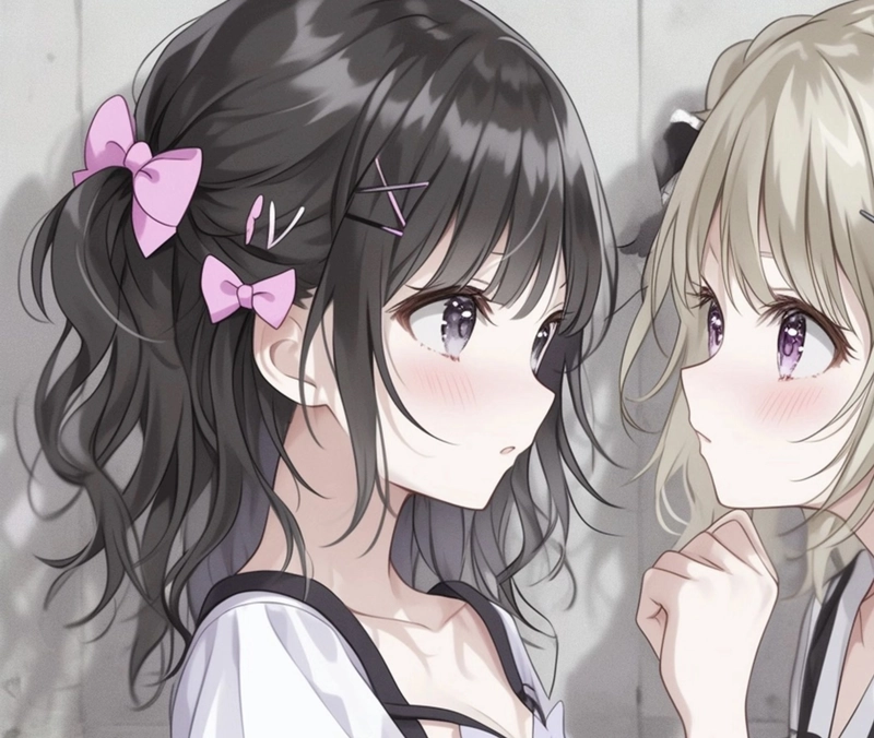 Khoảnh khắc anime cute ngọt ngào tự nhiên