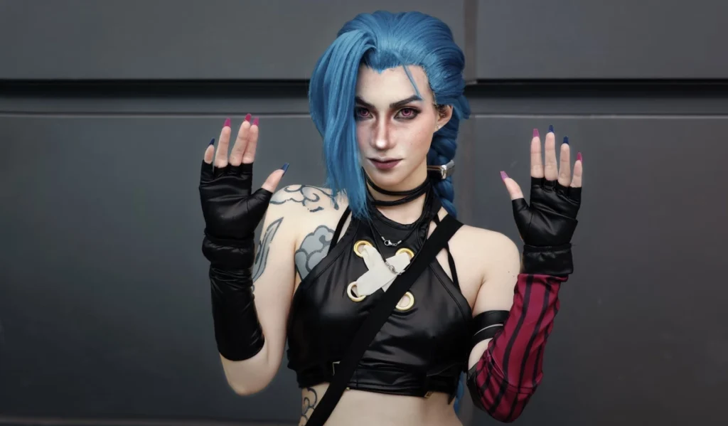 ảnh Jinx cosplay thumbnail