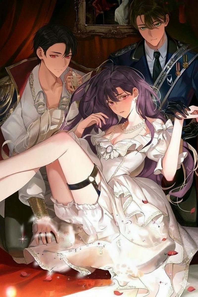 Ảnh anime harem nhẹ nhàng cùng nụ cười tự nhiên đẹp