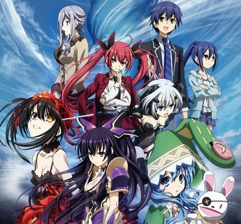Ảnh anime harem thanh lịch với ánh nhìn nổi bật riêng