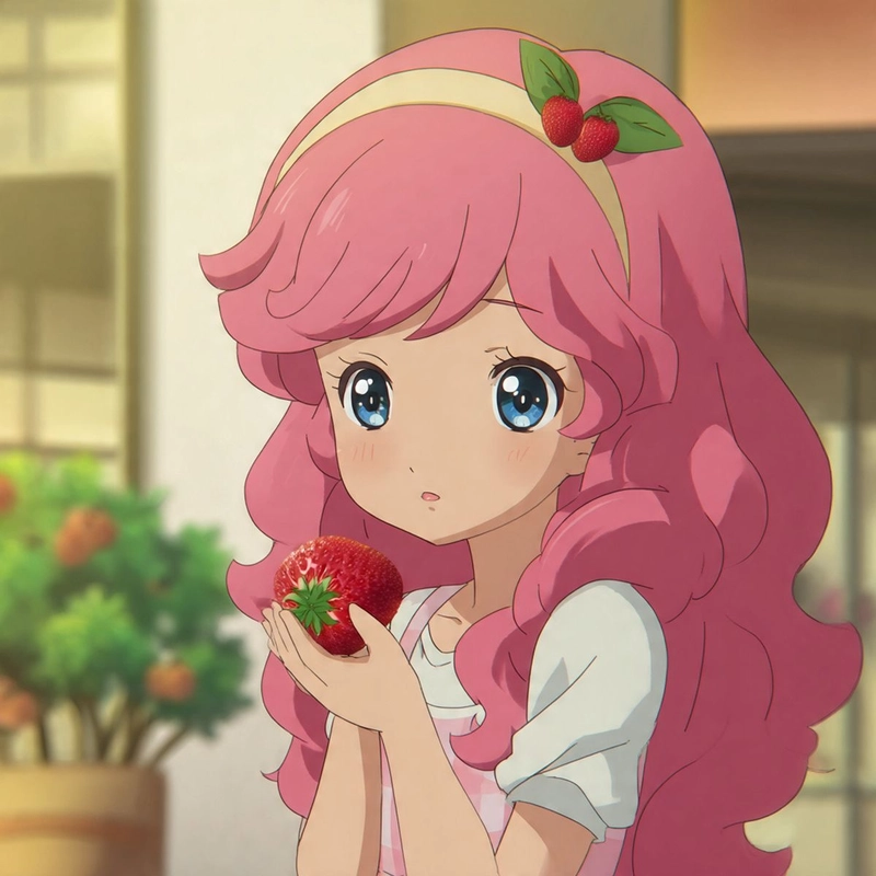 Ảnh anime nữ cute mang vẻ đẹp dịu dàng