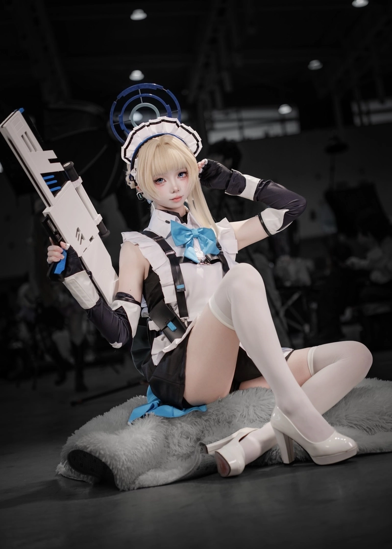 Ảnh cosplay Asuma Toki mang vẻ đẹp công nghệ hiện đại