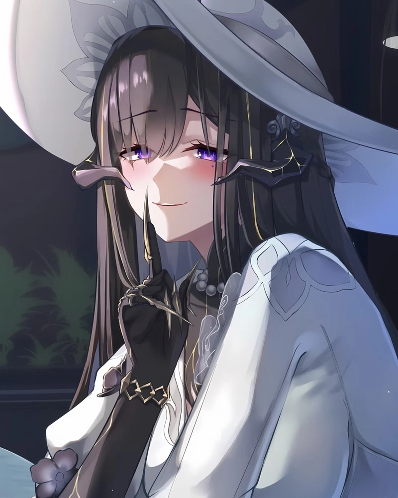 Ảnh nhân vật anime nữ cùng diện mạo thanh thoát cuốn hút
