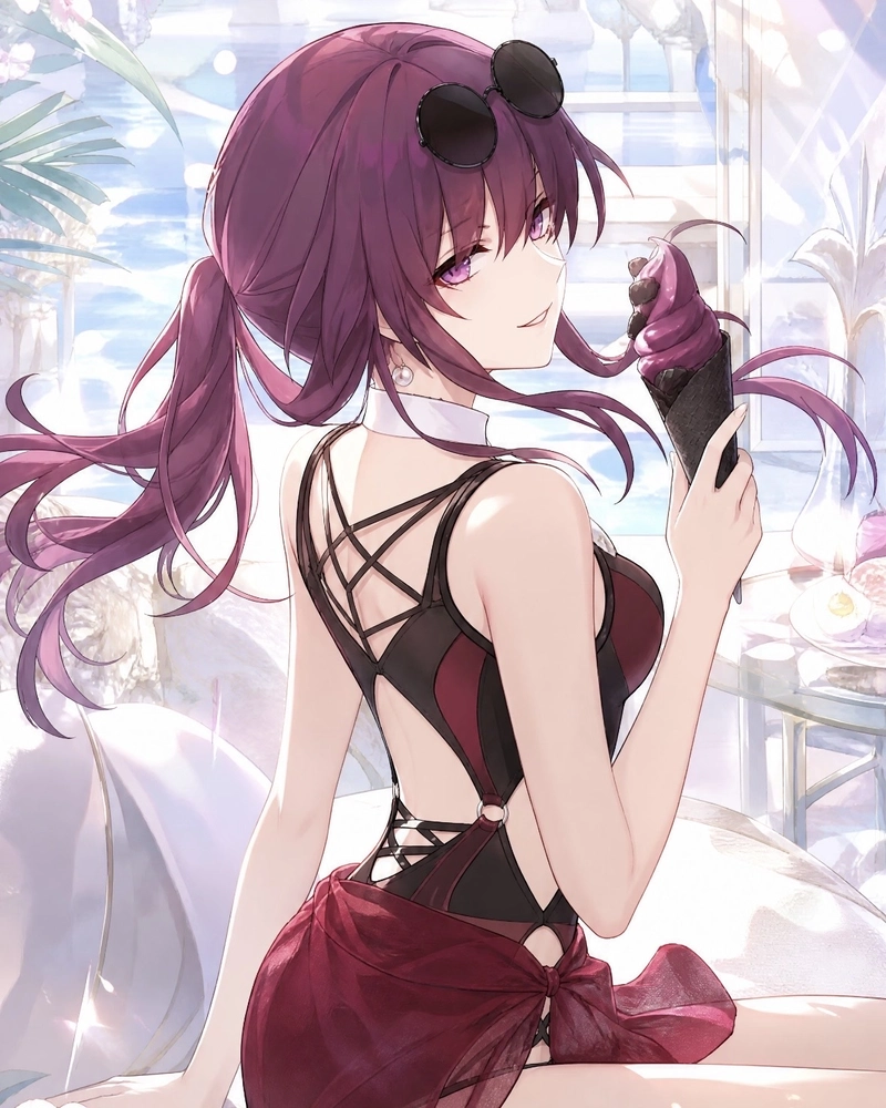 Ảnh nhân vật anime nữ cùng vẻ ngoài hài hòa cuốn hút