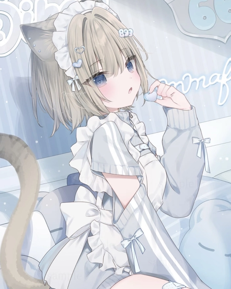 Ảnh nhân vật anime nữ với thần sắc tươi sáng cuốn hút