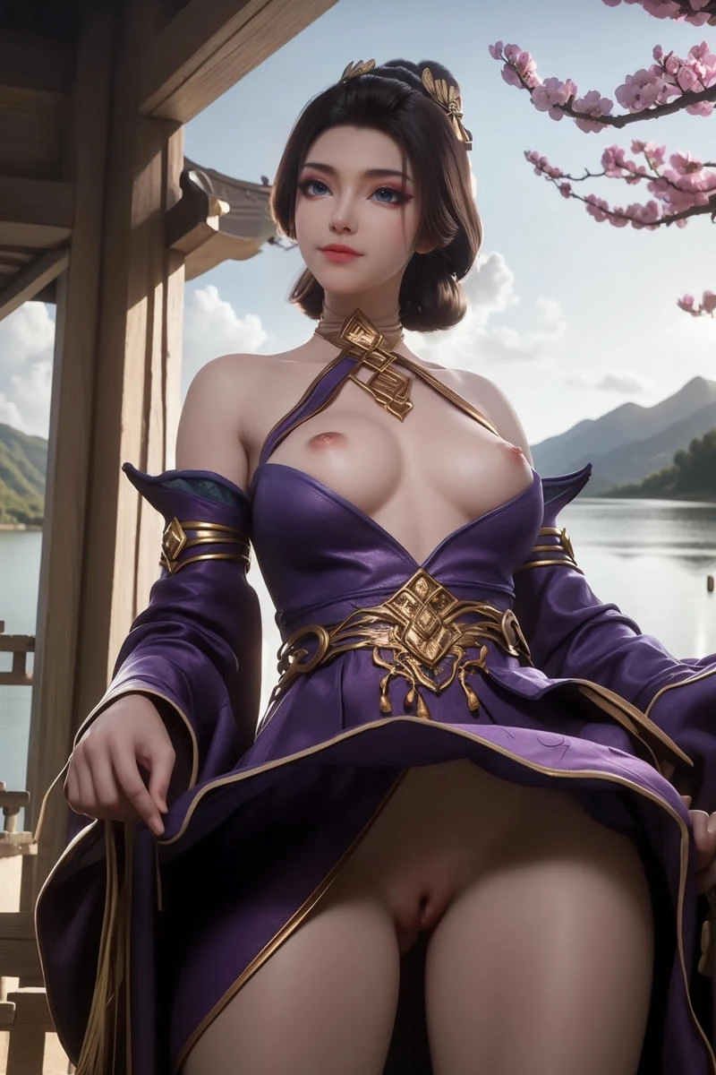 Ảnh nude 3D Phạm Tĩnh Mai vòng một nở nang
