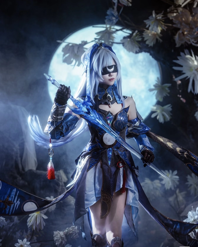 Bức ảnh Jingliu cosplay với vẻ ngoài tao nhã tinh tế