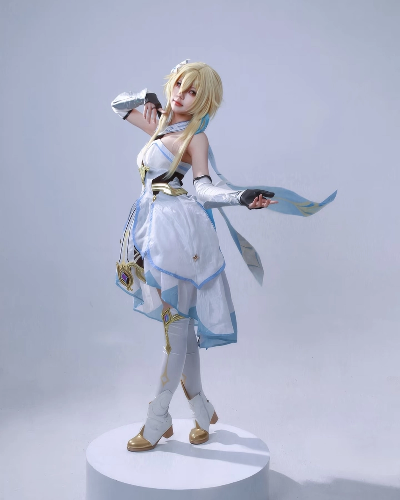 Bức ảnh Lumine cosplay mang nét đẹp thanh xuân rạng rỡ