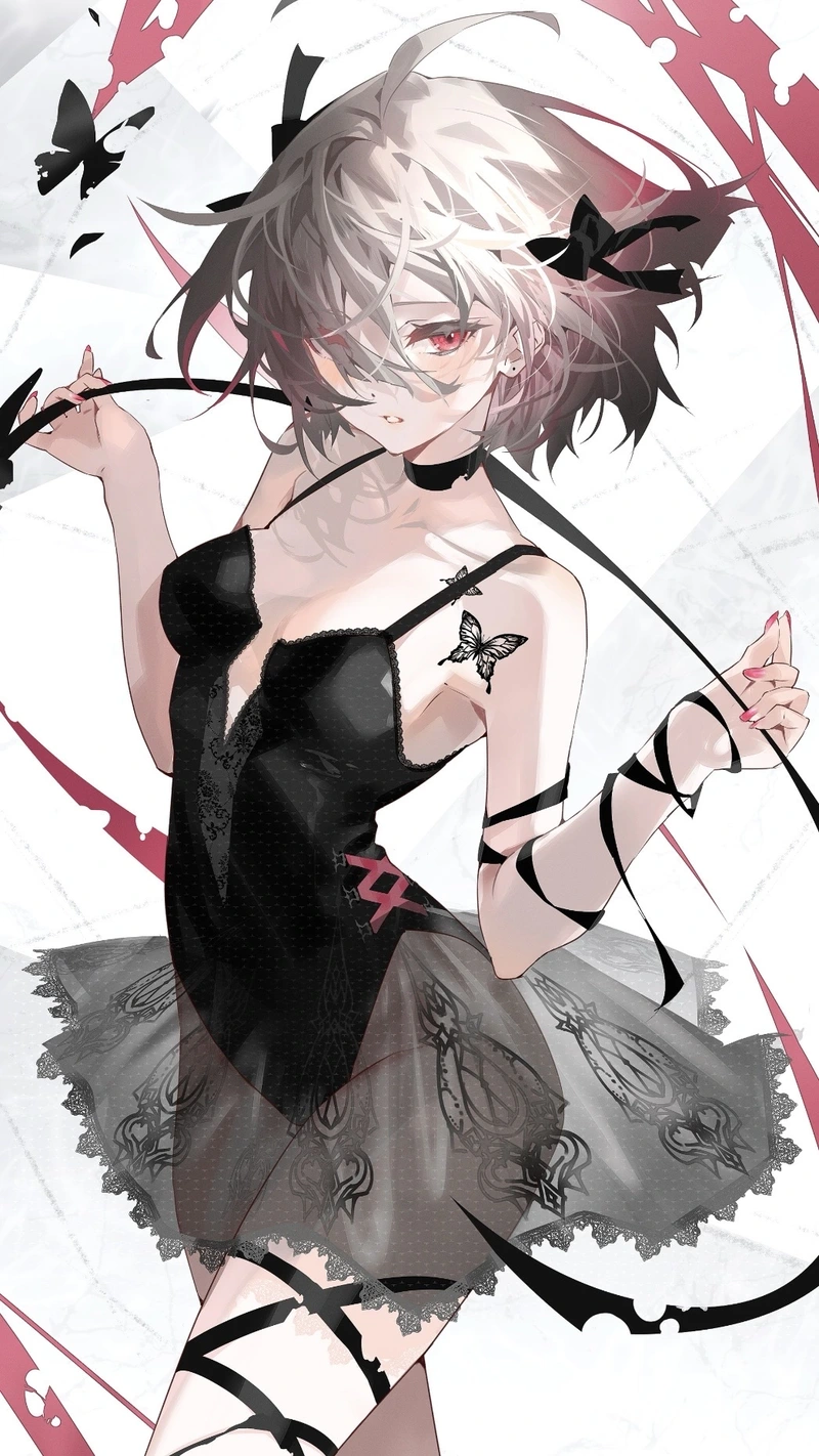 Bức ảnh anime nữ cùng nét đẹp tinh tế nhẹ nhàng
