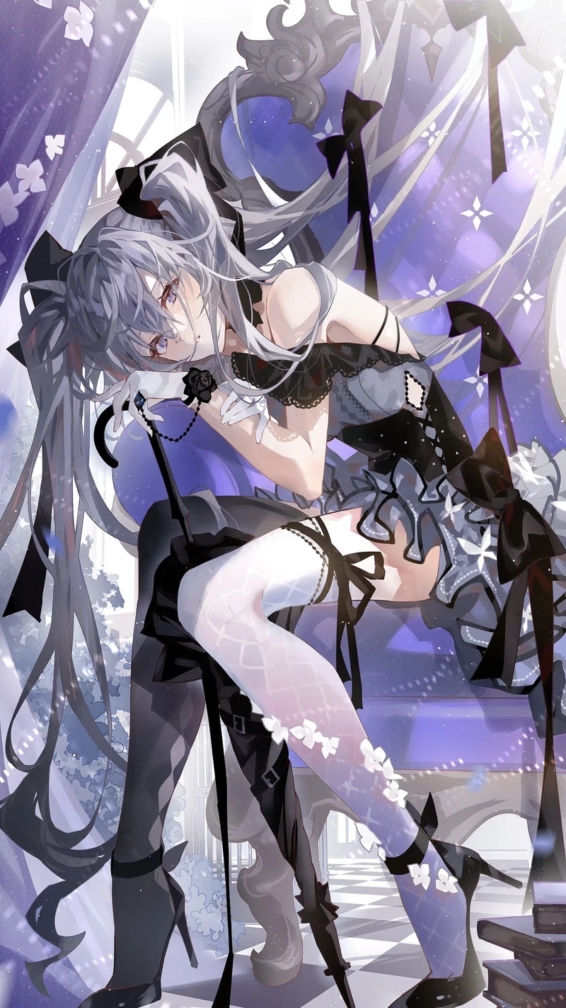 Bức ảnh anime nữ cùng thần thái mềm mại tự nhiên
