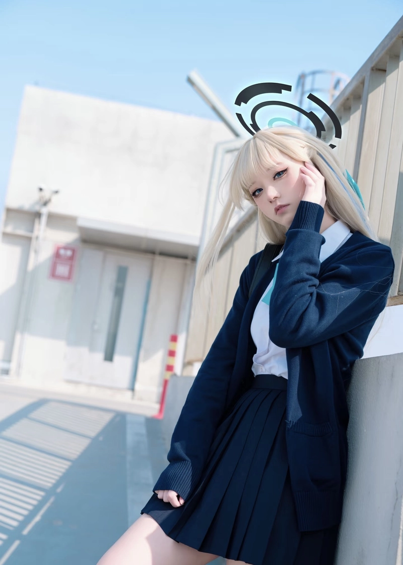 Bức ảnh cosplay Asuma Toki với diện mạo gọn gàng tinh tế