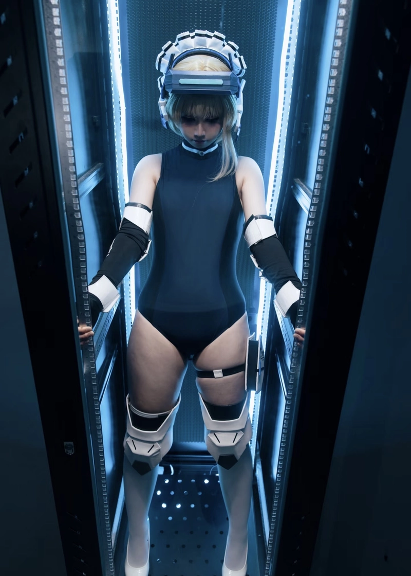 Bức ảnh cosplay Asuma Toki với khí chất chuyên nghiệp