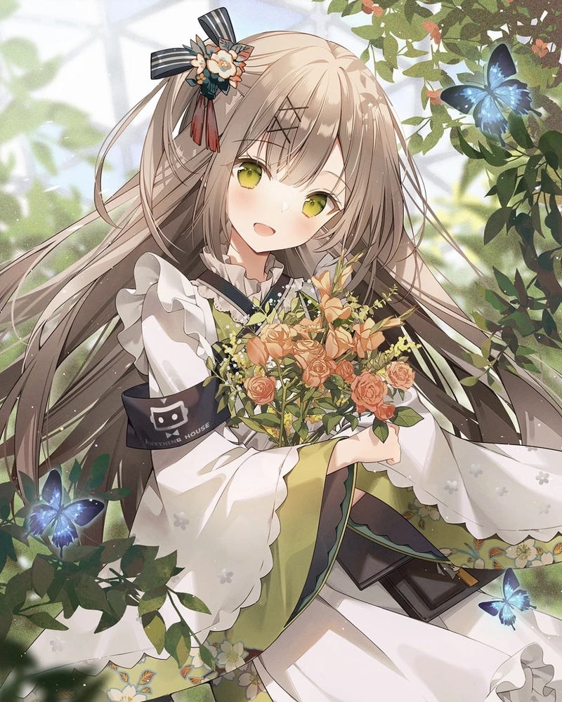 Bức ảnh nhân vật anime nữ mang khí chất dịu dàng tự nhiên