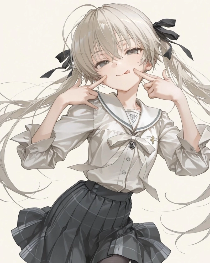 Bức ảnh nhân vật anime nữ mang nét đẹp trong trẻo