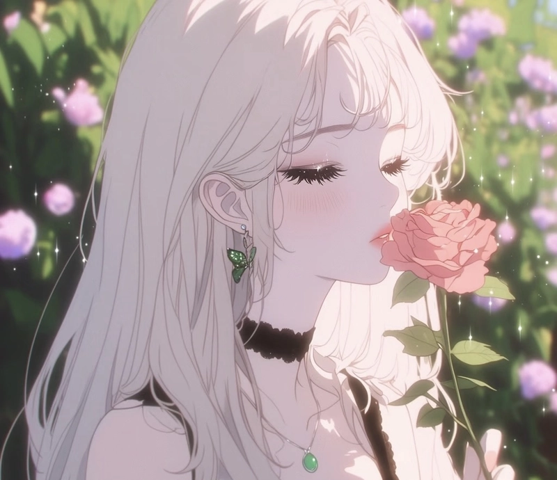 Cảnh avatar anime nữ đẹp đầy cuốn hút