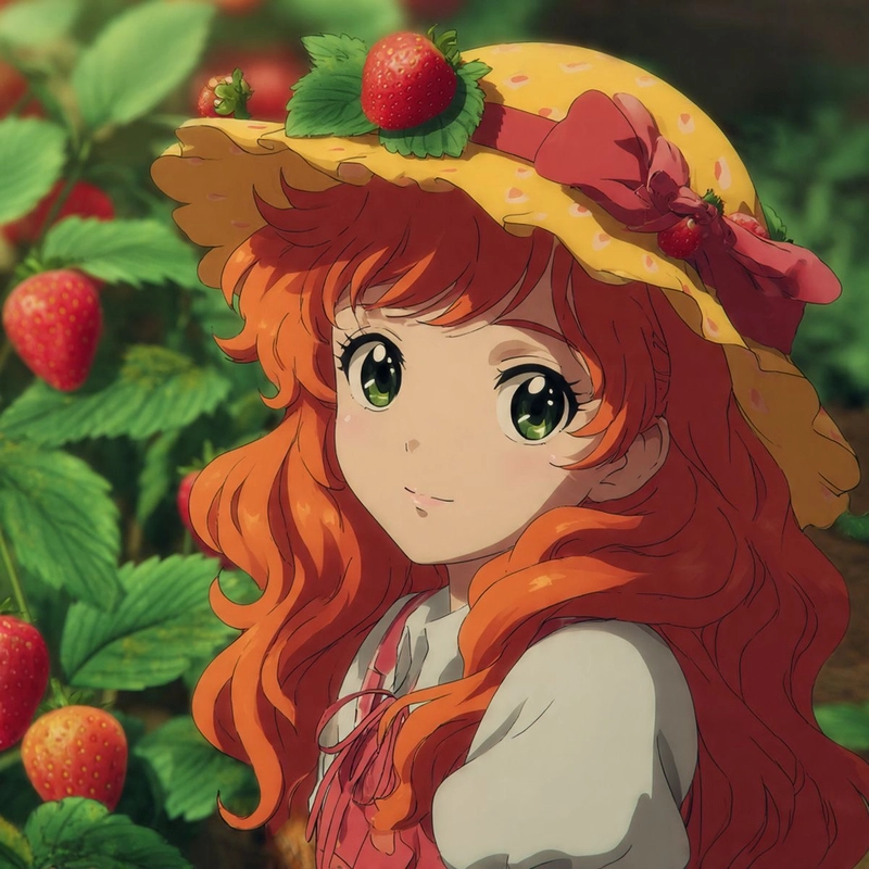 Gương mặt xinh xắn trong ảnh anime nữ cute