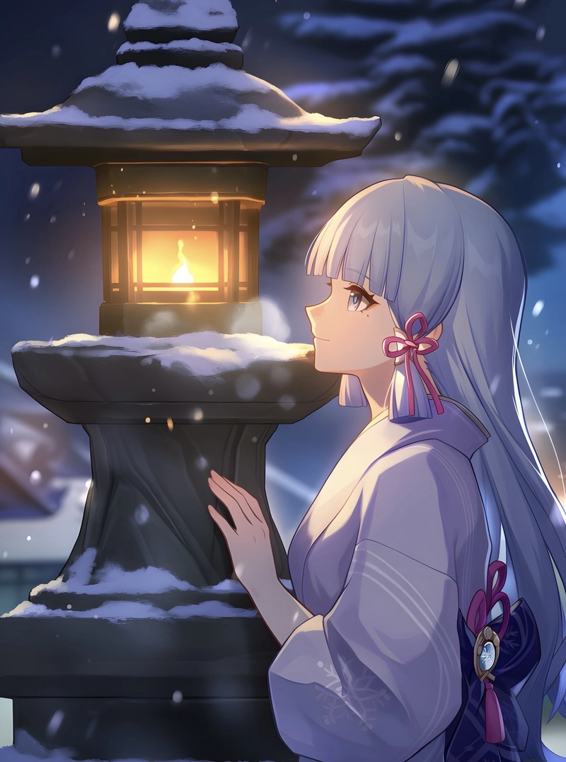 Hình ảnh anime Genshin Impact với nét đẹp trẻ trung nổi bật