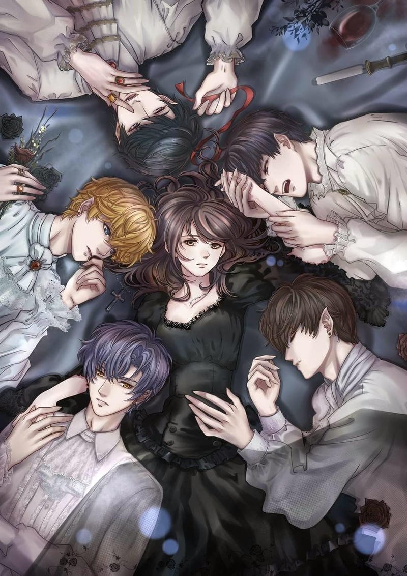 Hình ảnh anime harem nổi bật cùng biểu cảm tự nhiên