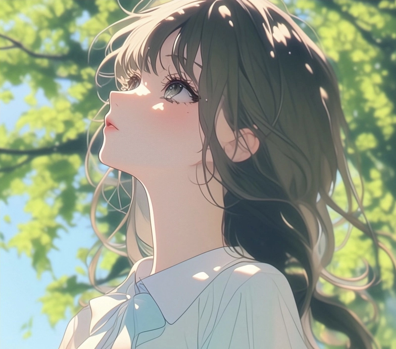 Hình ảnh avatar anime nữ đẹp tự nhiên