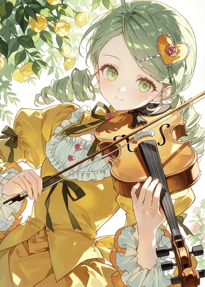 Hình ảnh nhân vật anime nữ cùng thần thái ngọt ngào