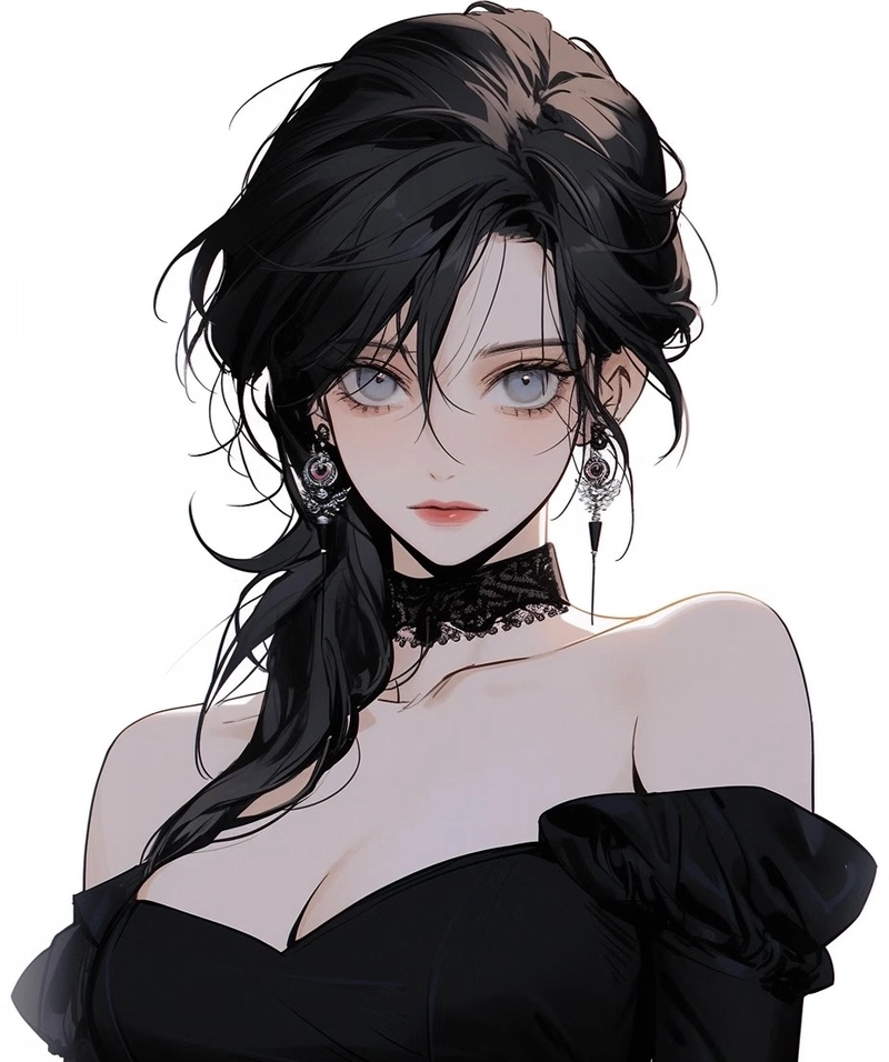 Hình ảnh nhẹ nhàng gái anime to tròn làm rõ đường nét