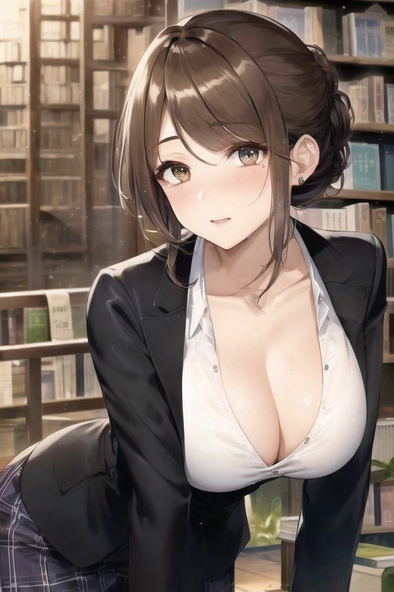 Hình ảnh nổi bật gái anime to tròn với trang phục mềm mại