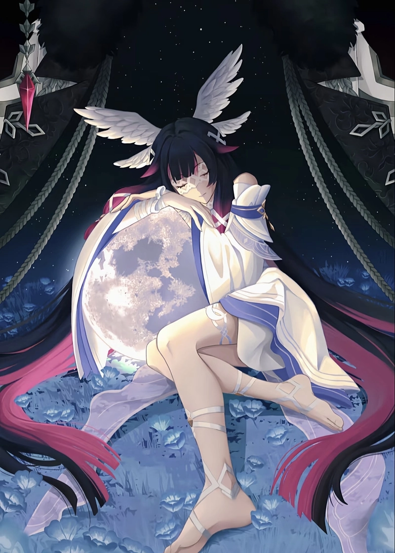 Hình anime Genshin Impact cùng vẻ ngoài thanh lịch tinh tế