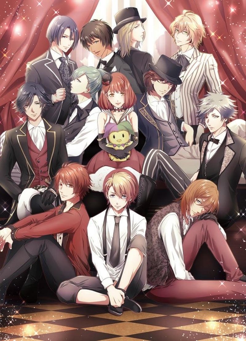 Hình anime harem sinh động cùng thần sắc đầy năng lượng