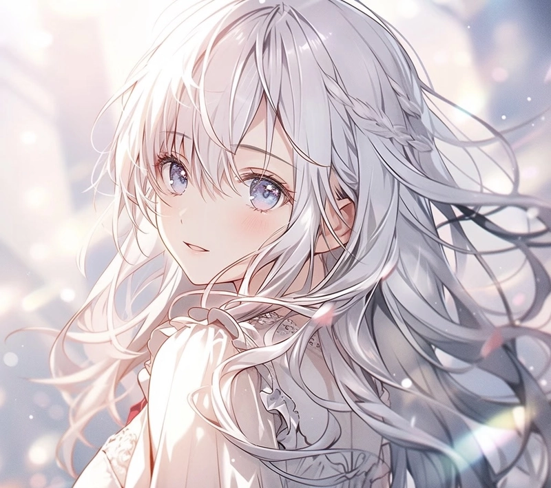 Hình avatar anime nữ dễ thương đầy cảm xúc