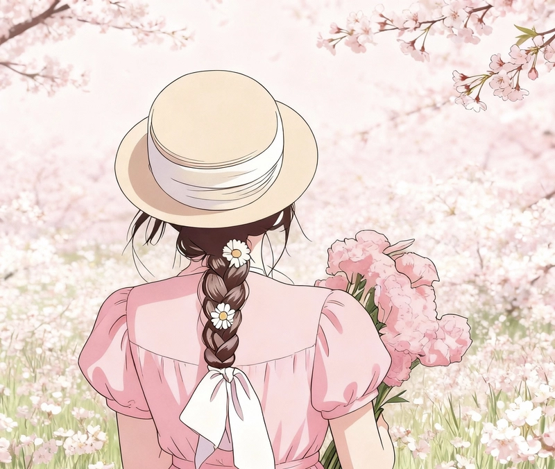 Hình avatar anime nữ đẹp dịu dàng tự nhiên