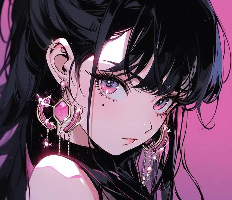 Hình avatar anime nữ ngầu đẹp tự nhiên