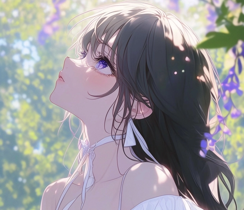 Hình avatar anime nữ ngọt ngào đầy cuốn hút