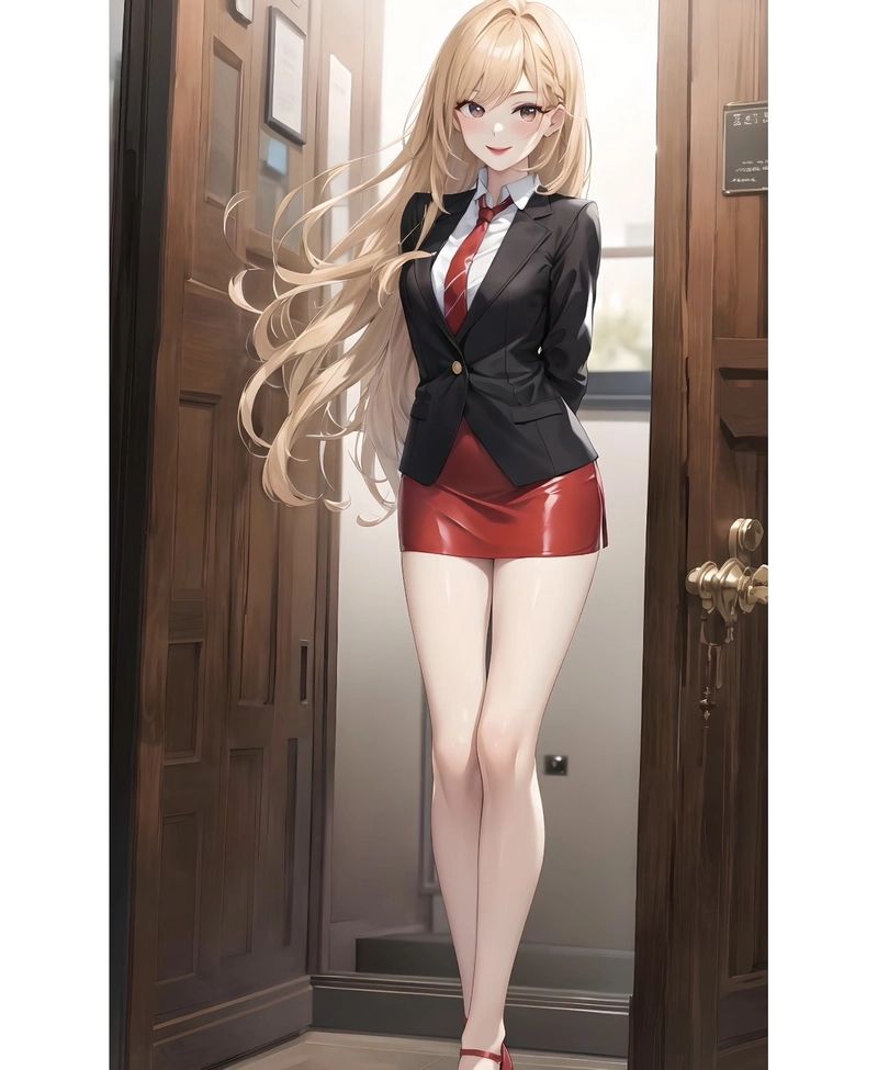 Hình cận mặt gái anime to tròn rõ nét dưới ánh sáng