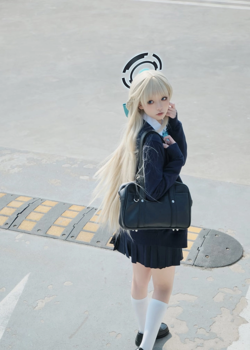 Hình cosplay Asuma Toki cùng vẻ ngoài chuẩn nhân vật