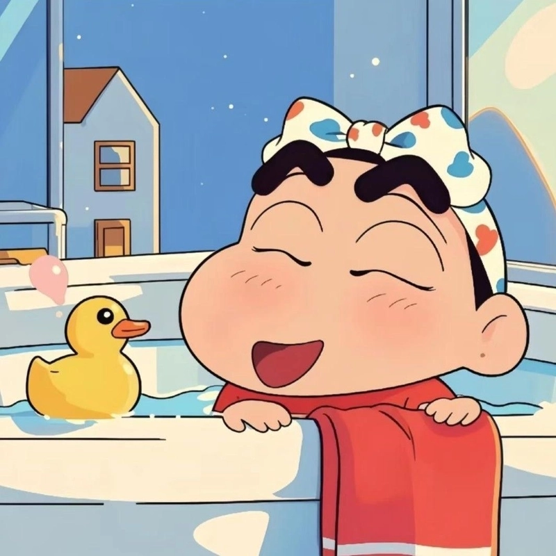 Hình gương mặt đáng yêu Shin cậu bé bút chì rõ nét