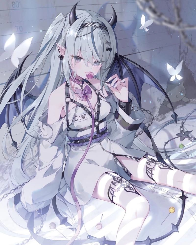 Hình nhân vật anime nữ cùng nét đẹp tinh tế nhẹ nhàng