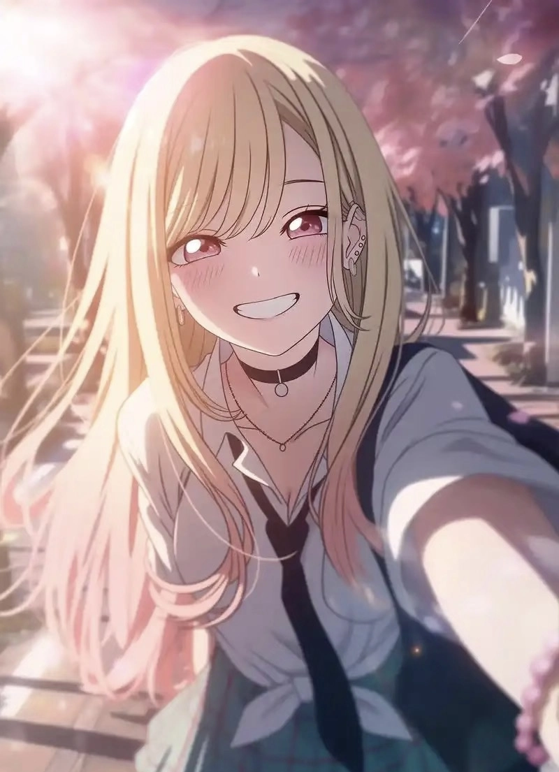 Hình nổi bật gái anime to tròn cùng tạo dáng đáng yêu