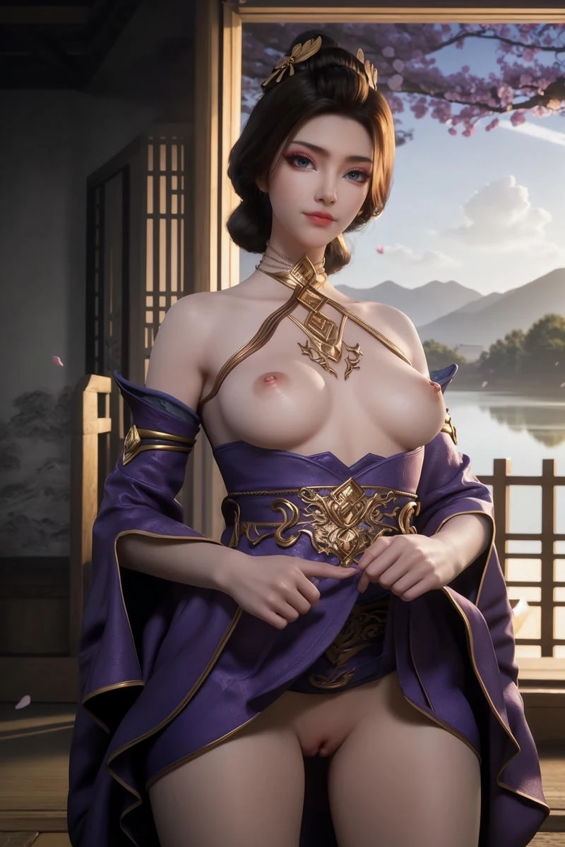Hình sex 3D Phạm Tĩnh Mai da thịt hồng hào