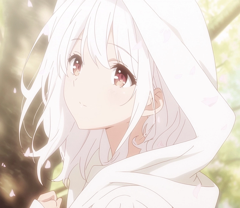 Khoảnh khắc avatar anime nữ trẻ trung tự nhiên