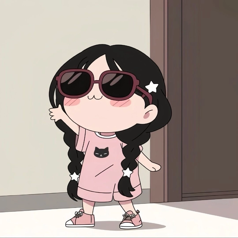 Khoảnh khắc tự nhiên của ảnh anime nữ cute