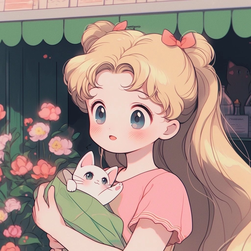 Phong cách xinh xắn của anime nữ cute nổi bật