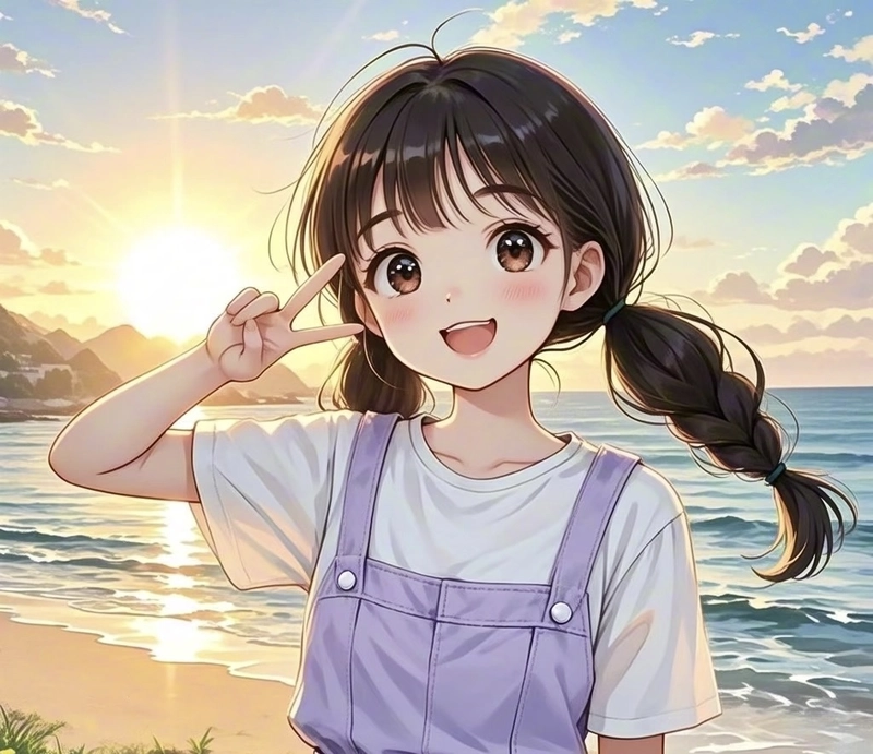 Vẻ đẹp ngọt ngào trong ảnh anime nữ cute