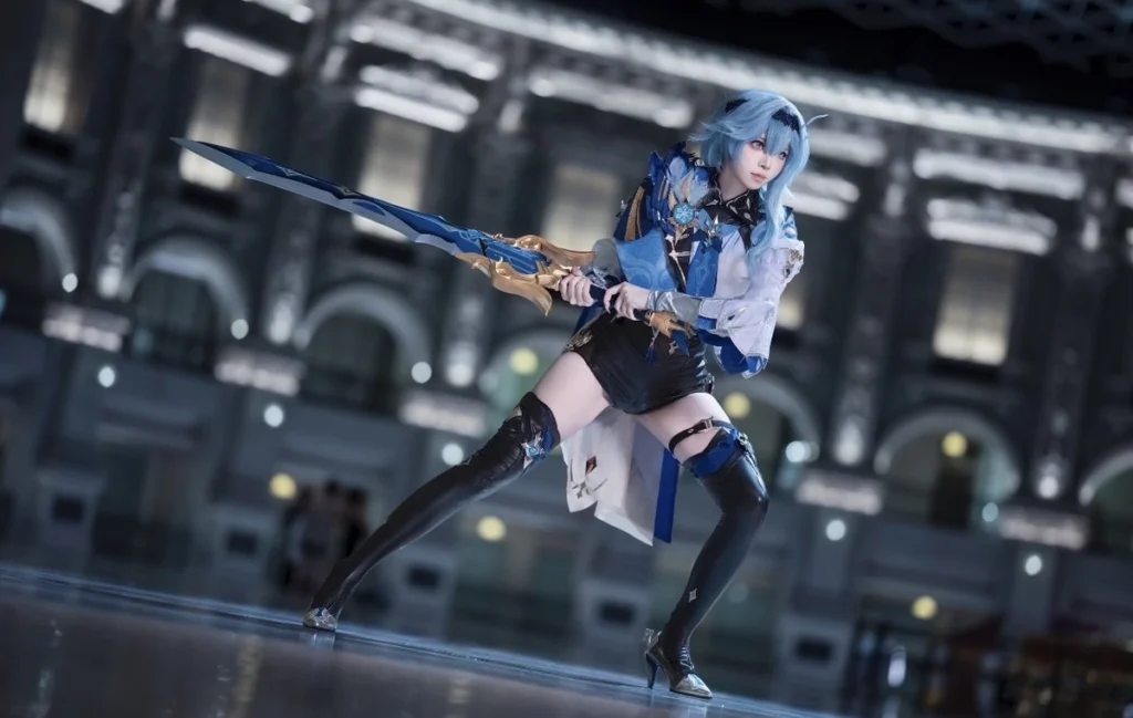 ảnh Eula cosplay thumbnail