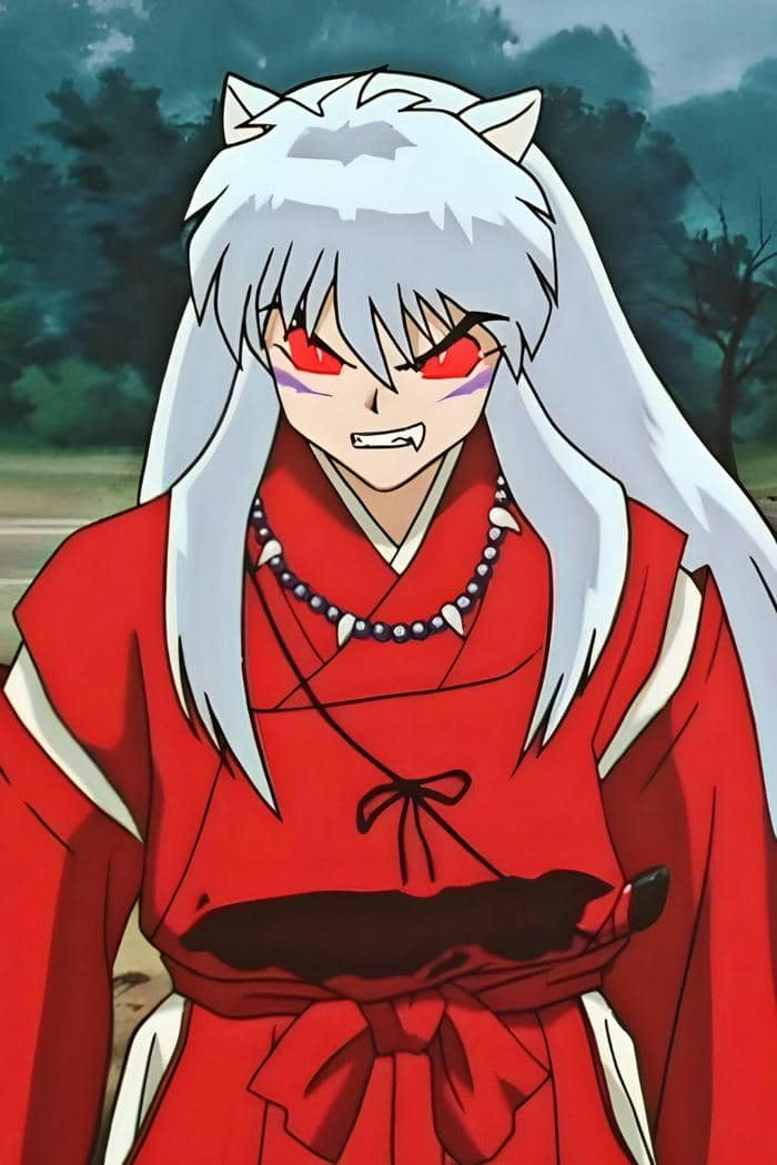 ảnh inuyasha ánh mắt lạnh