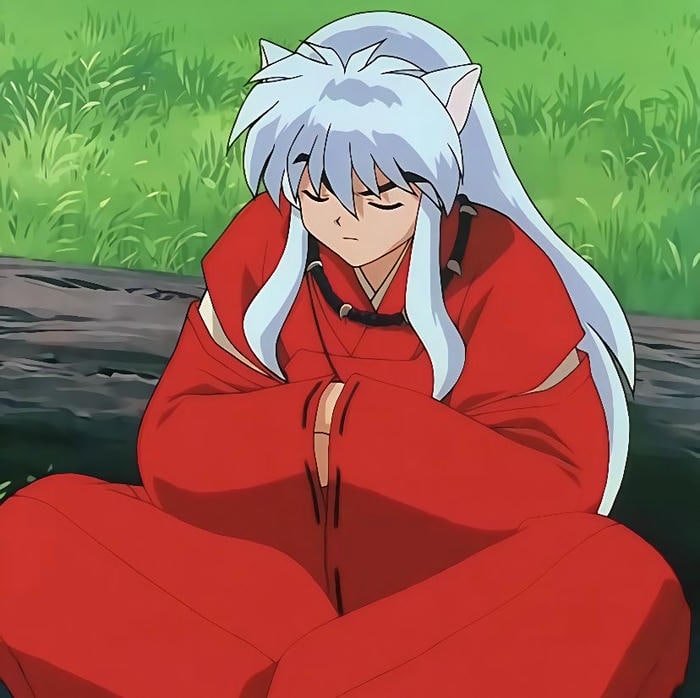 hình ảnh inuyasha trầm buồn